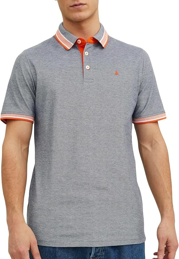 Imagen de Jack & Jones Jjepaulos Polo Gris Hombre XXL en OfertitasTOP