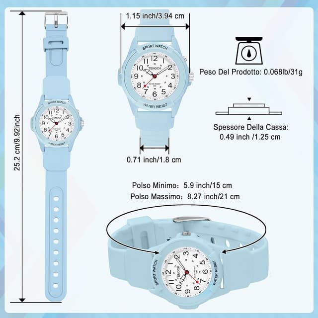 Thumbnail 5 de TENOCK Orologio Da Polso Sportivo 50 M