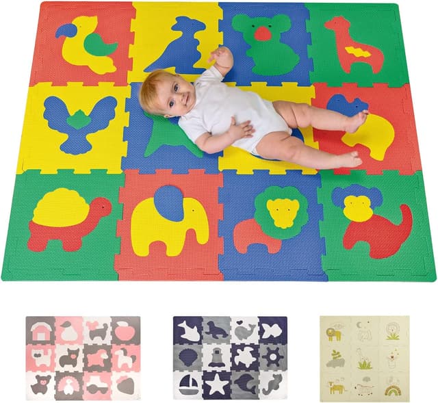 Detalle de Hakuna Matte Puzzlematte Baby 1,2 x 0,9 m