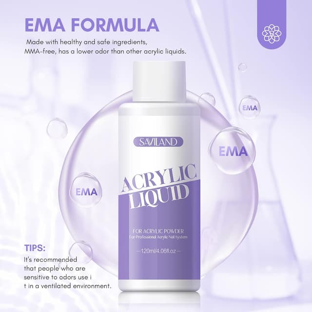 Thumbnail 4 de Saviland Acryl Nagelset 120ML Monomer