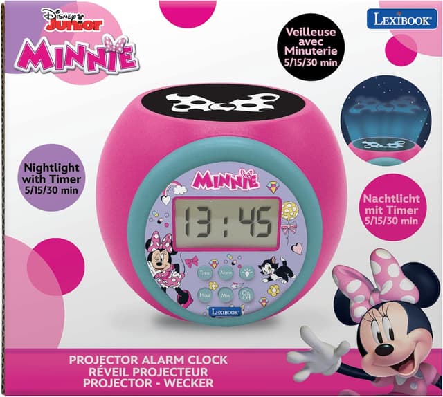 Thumbnail 4 de Lexibook Minnie Projector Alarm Clock