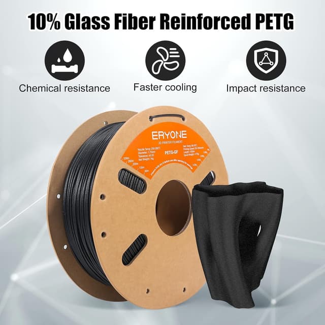 Thumbnail 1 de PETG-Glasfaser Filament 1,75 mm, 1 kg