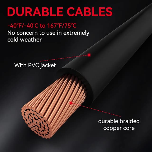 Thumbnail 2 de Jumper Cables for Car Battery 4m 2000A