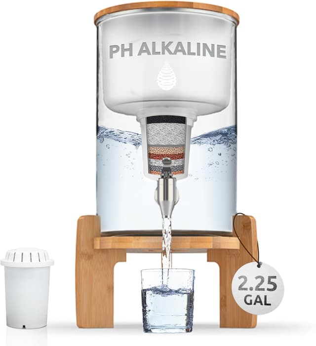Detalle de pH Recharge alkaline water filter 2.25 gal jug