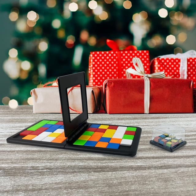 Detalle 1 de EACHHAHA Race Magic Block Board Game – Genius Square 3x3 Sequence Puzzles (Age 5+)