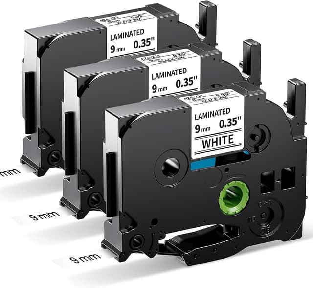 Detalle de MarkField Schriftband TZ TZe-221 9 mm