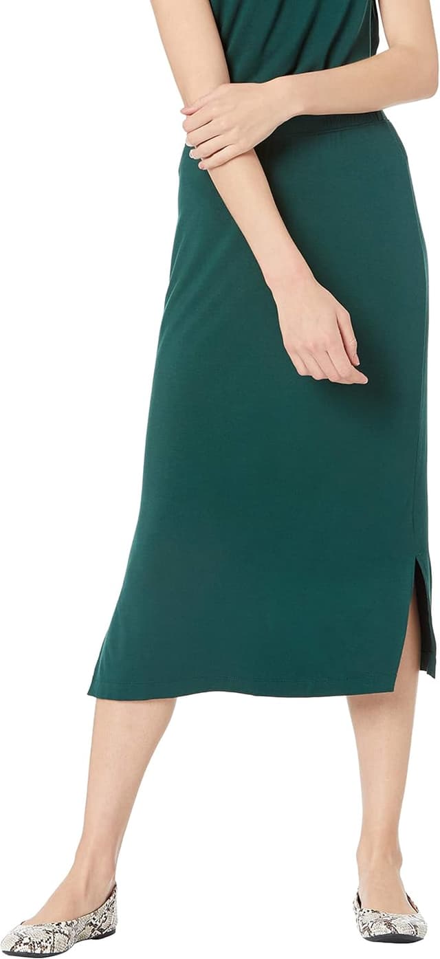 Thumbnail 6 de Pull-On Knit Midi Skirt 31 in