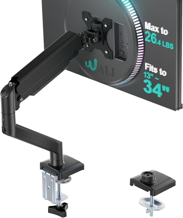 Imagen de WALI GSMP001N Monitor Arm for 17–34" Screens en OfertitasTOP