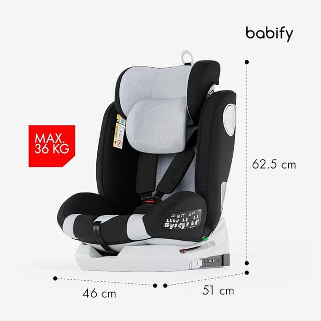 Thumbnail 6 de Babify Onboard Silla de Coche Isofix para Bebés y Niños