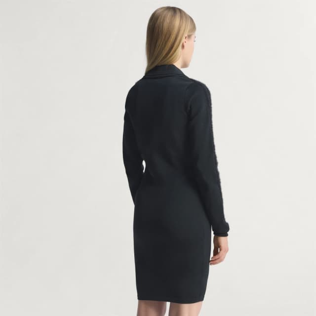 Detalle 2 de Adidas Vestido manga larga cuello negro