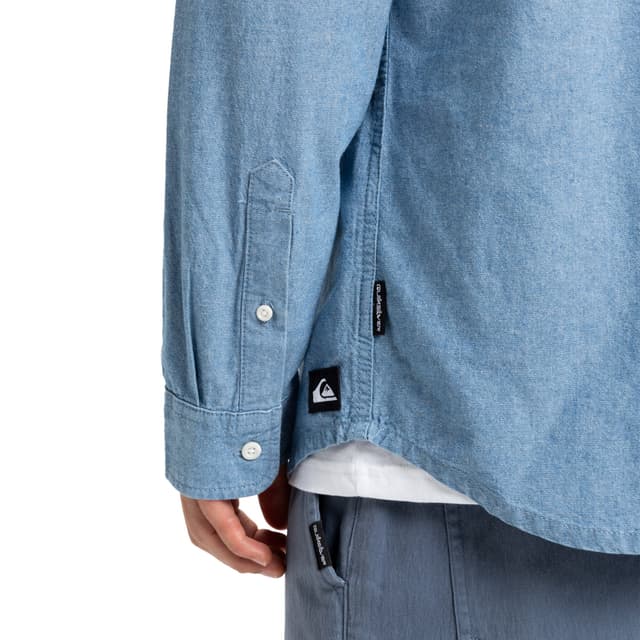 Detalle 1 de Quiksilver Yosemite Chambray camisa de hombre