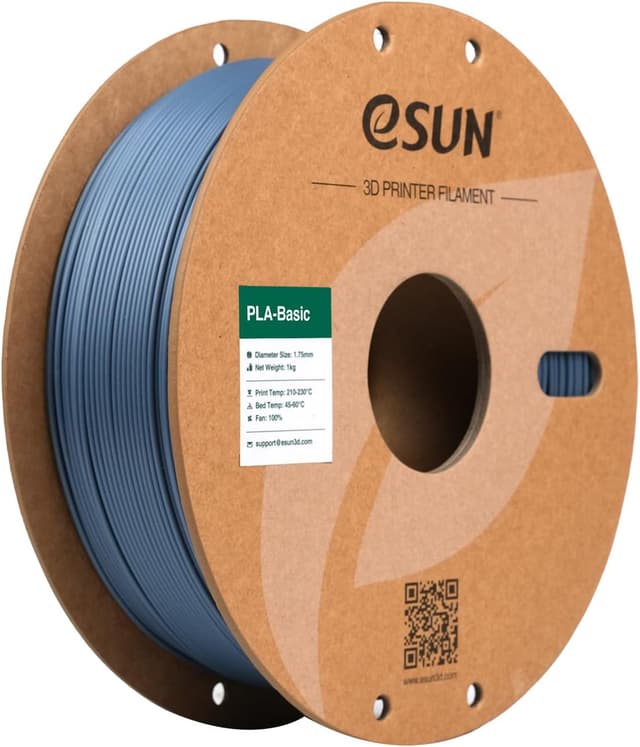Imagen de eSUN PLA Filament 1,75 mm 1 kg – graues PLA für 3D-Drucker en OfertitasTOP