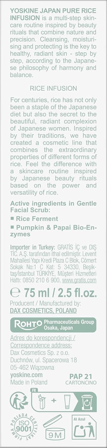 Thumbnail 3 de Yoskine Japan Gommage enzymatique doux ⚙