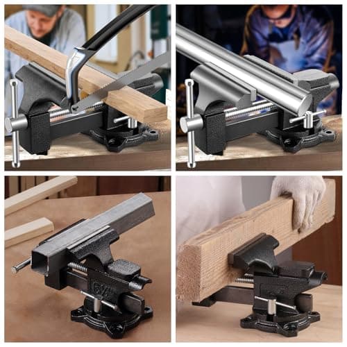 Thumbnail 5 de TEENO Etau rotatif 270°, 150 mm, 1000 kg ⚙