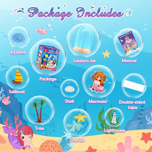 Thumbnail 1 de Dislocati Mermaid Night Light for Ages 3-9