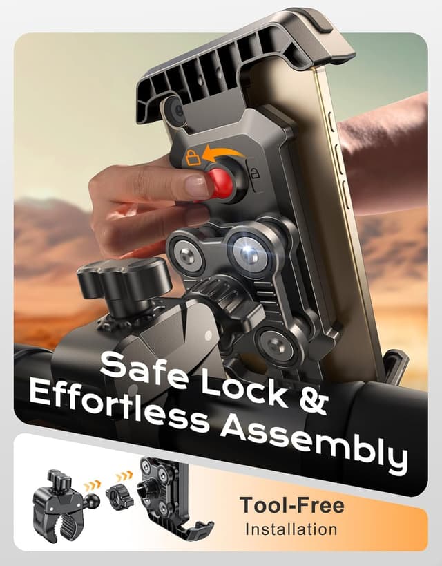 Thumbnail 3 de CIRYCASE Motorcycle Phone Holder Upgrade