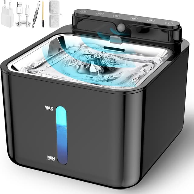 Thumbnail 6 de PLOOHT Fontaine pour Chats 10 filtres