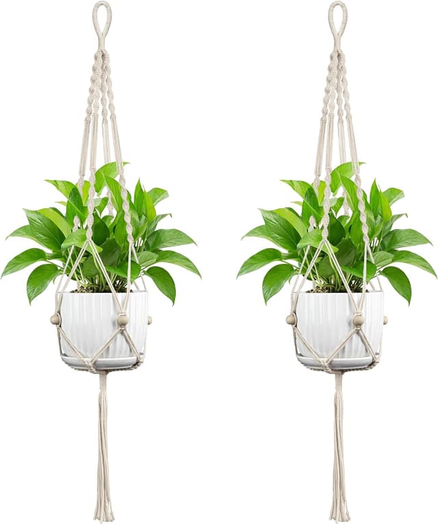 Imagen de IDEEEPAN Macrame Plant Hanger 44 Inch en OfertitasTOP