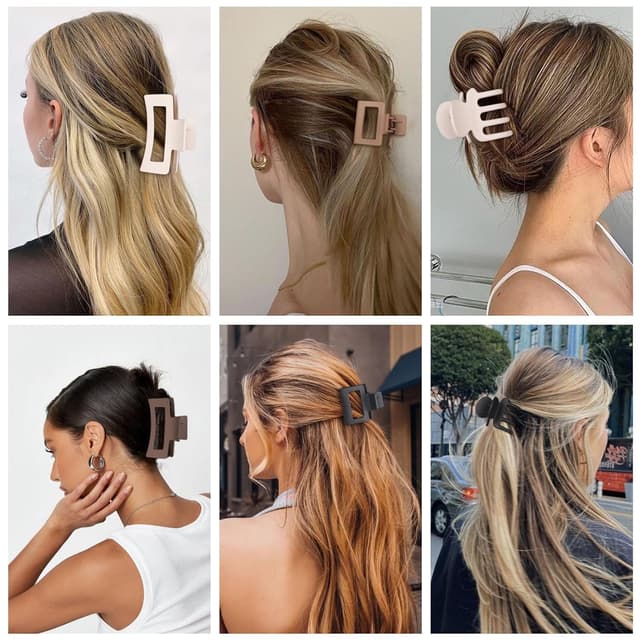 Thumbnail 5 de SMKSL 3-Style Hair Clips, 12 Pcs ⚙