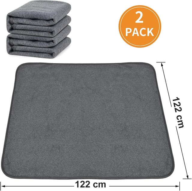 Detalle 2 de 2 pack Dog Pee Pad Washable 122×122 cm Mat