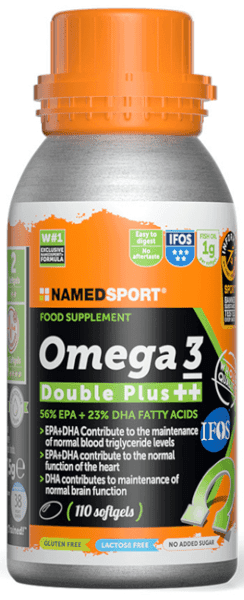Detalle de Namedsport Omega 3 Double Plus 110 cápsulas