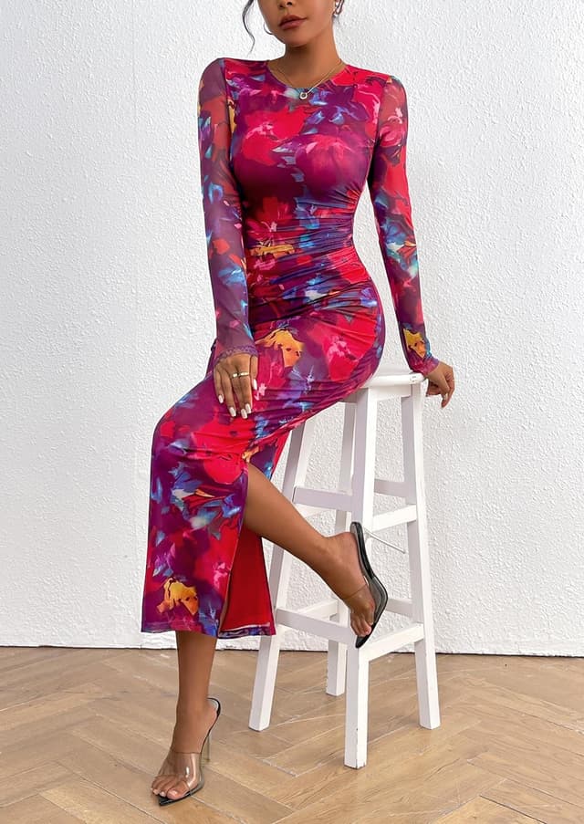 Thumbnail 4 de PRETTYGARDEN Bodycon Maxi Dress XS–XL