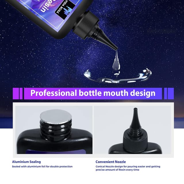 Thumbnail 3 de Resina UV VIDA ROSA 300g para joyería y arte 💎