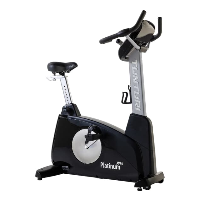 Detalle de Tunturi Platinum Pro Upright Bike — bicicleta estática