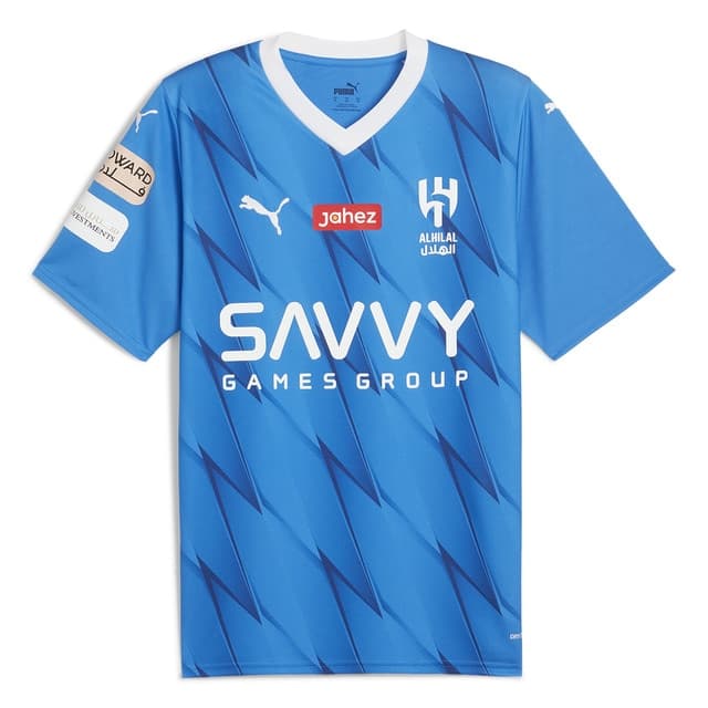 Detalle de Puma Camiseta Al Hilal 2023-2024 Neymar Jr Replica