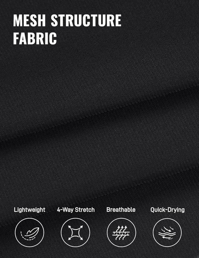 Thumbnail 6 de Pantalon de jogging léger CRZ YOGA pour homme – séchage rapide, poches zippées, noir (S)