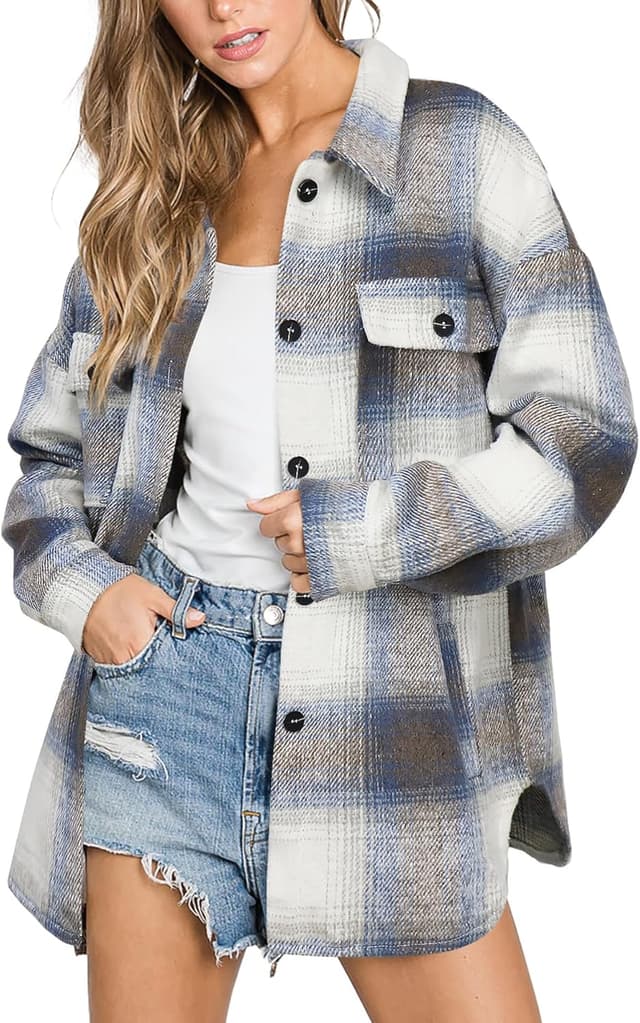 Thumbnail 4 de Beaully Women's Flannel Shacket