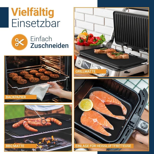 Thumbnail 6 de Extra große Grillmatte 50 x 40 cm im 5er Pack