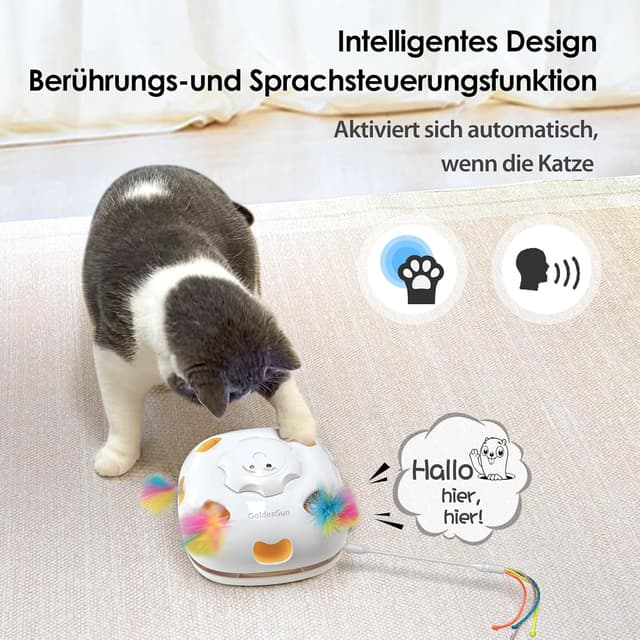 Thumbnail 4 de GoldenSun Katzenspielzeug 4-in-1 Aufladbares