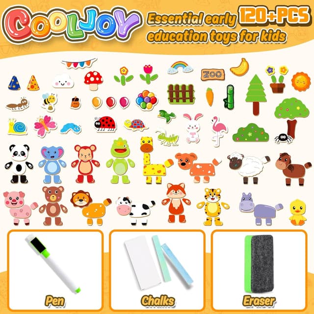 Thumbnail 2 de COOLJOY Puzzle magnetico 120 pezzi 🧩