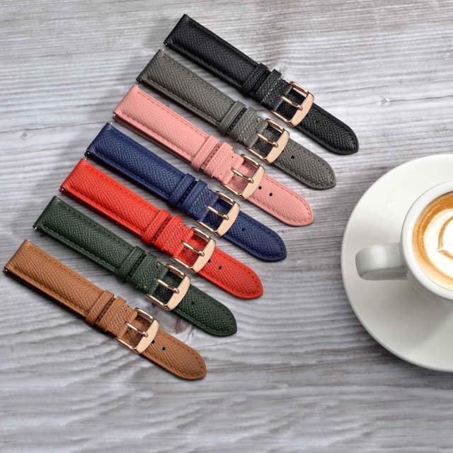 Thumbnail 6 de BISONSTRAP bracelet montre cuir texturé 18–22mm