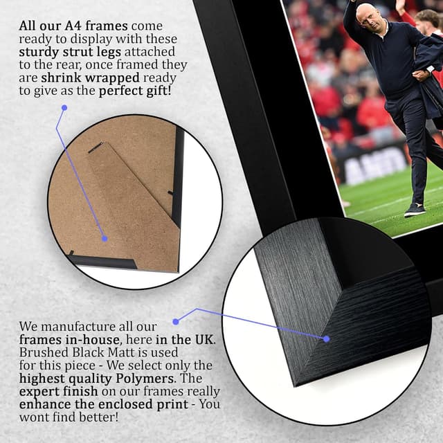 Thumbnail 6 de HWC Trading Arne Slot Liverpool Gifts A4 Framed Photo