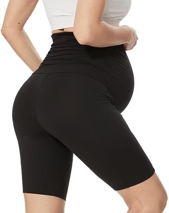 Detalle de QGGQDD Maternity biker shorts for pregnancy