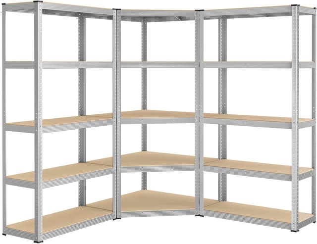 Imagen de SONGMICS GLR070E03 Eckregal 5 Ebenen, Schwerlastregal đȘ” en OfertitasTOP