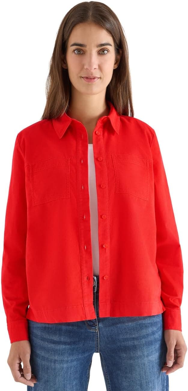 Imagen de Cecil Damen Cordhemdbluse Baumwolle en OfertitasTOP