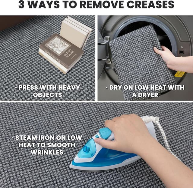 Thumbnail 3 de EARTHALL Woven Area Rug 2x3 ft washable door mat