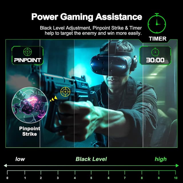 Thumbnail 4 de Minifire MFG27C1 27 Inch 200Hz Gaming Monitor