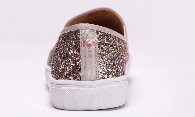 Detalle 2 de Feversole Glitter-Sneaker für Damen, Slip-On
