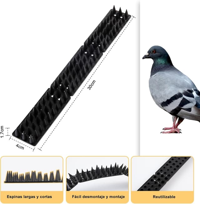 Thumbnail 2 de OFFO Pinchos Antipalomas 10,8 m