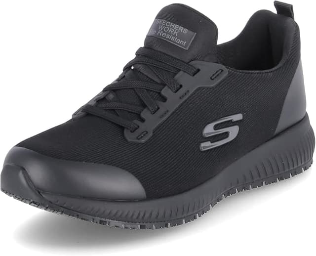 Detalle 2 de Skechers 77222EC Black Flat Knit talla 39,5