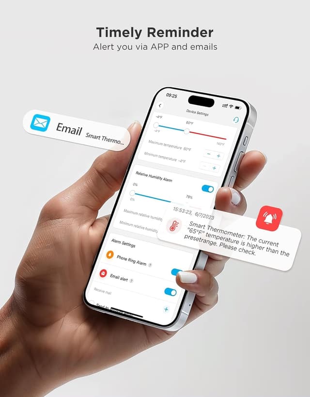 Thumbnail 2 de GoveeLife WiFi Thermometer Hygrometer 3Pack