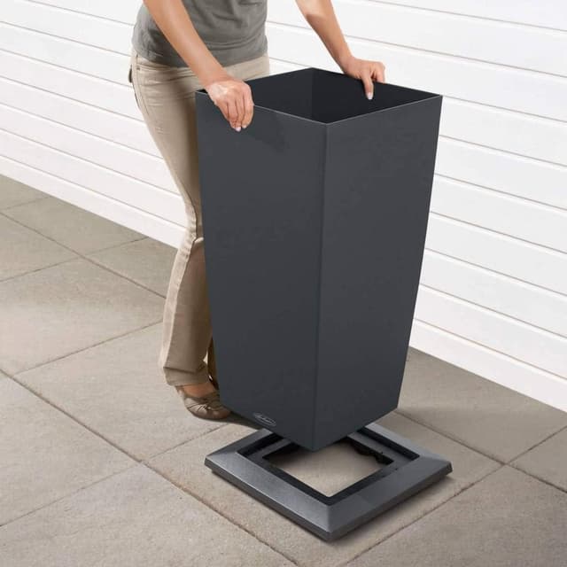 Thumbnail 2 de LECHUZA Base Rotolabile Cubico 30 bianca 13425