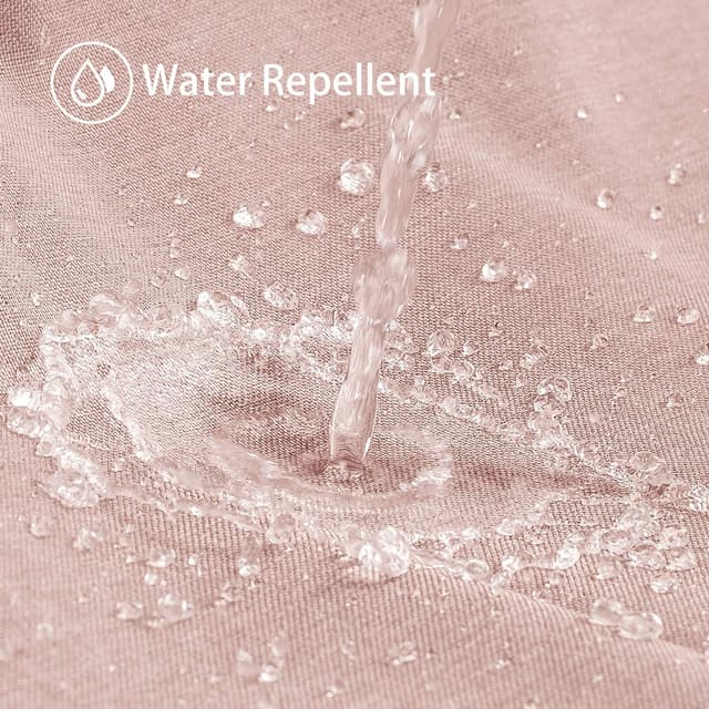 Thumbnail 3 de Duschvorhang Leinen 182 x 182 cm rosa