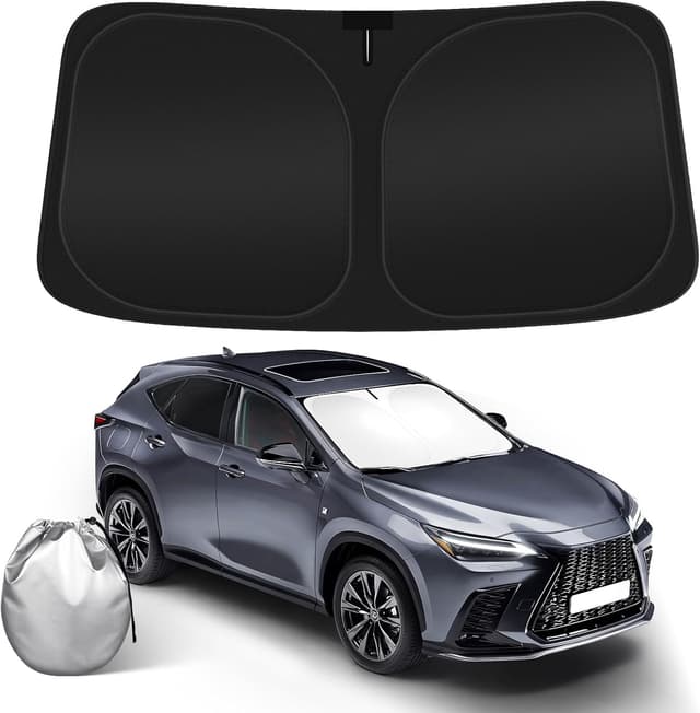 Detalle de Lexus NX windshield sun shade 2022-2026
