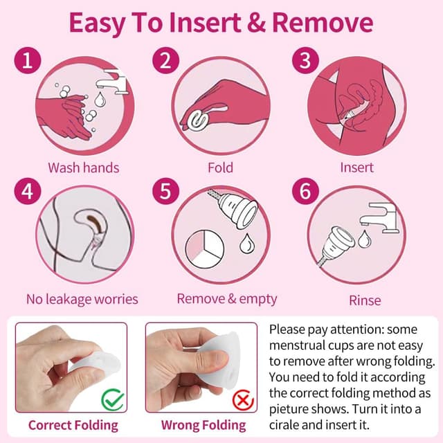 Thumbnail 4 de ACWOO Coppetta Mestruale 3 pezzi