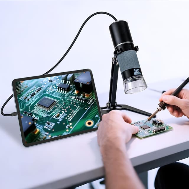 Thumbnail 3 de Ninyoon Full HD 1080P USB Microscope 50-1000X